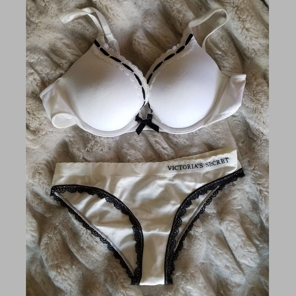 Never Worn! VS Lacey Push-Up Bra and Panty Set